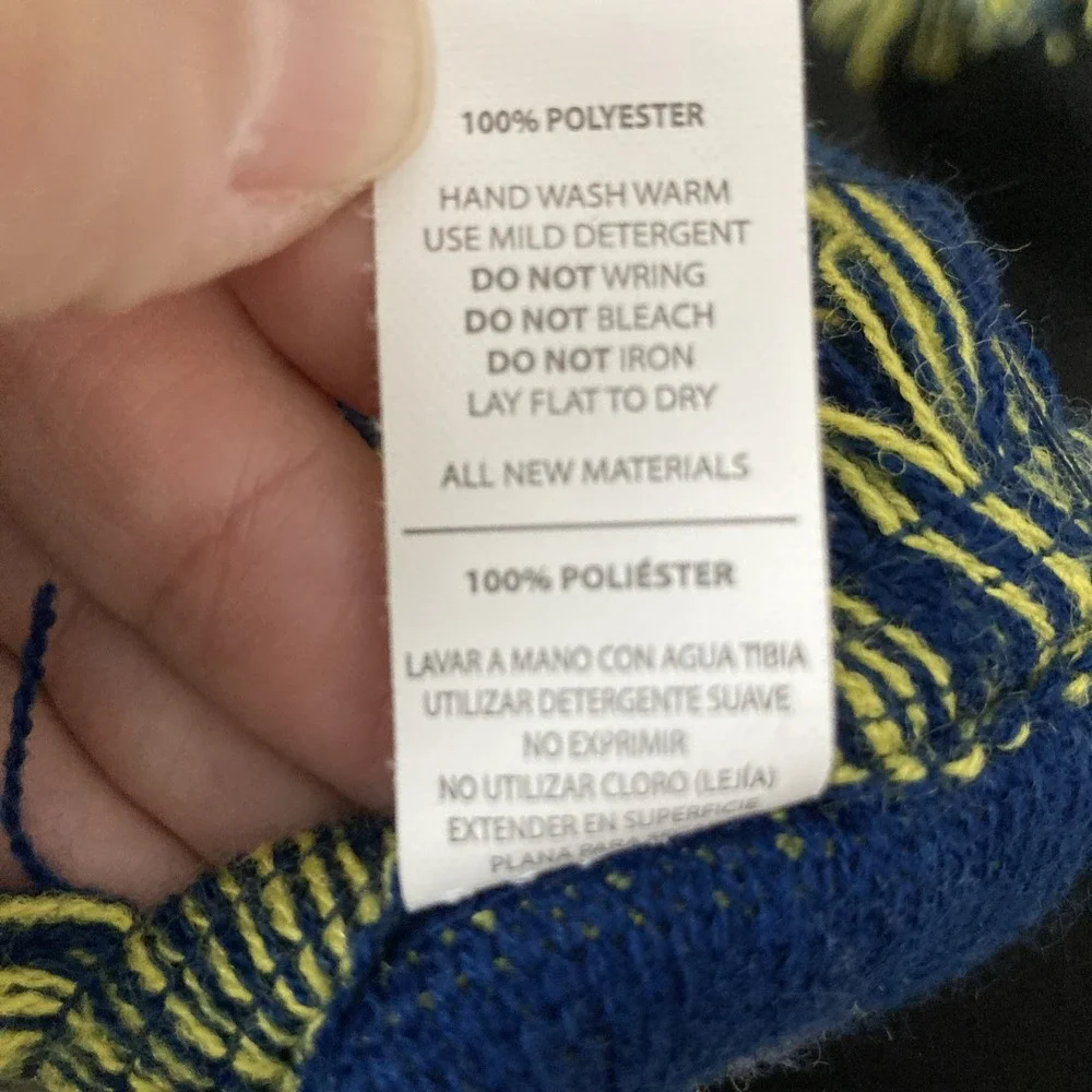 FOCO NCAA Michigan Wolverines Big Logo Scarf‎ (60